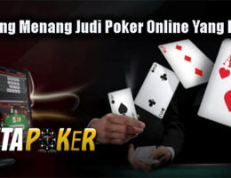 Peluang Menang Judi Poker Online Yang Efektif